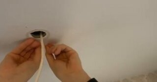 Установка люстры в Балахне в октябре